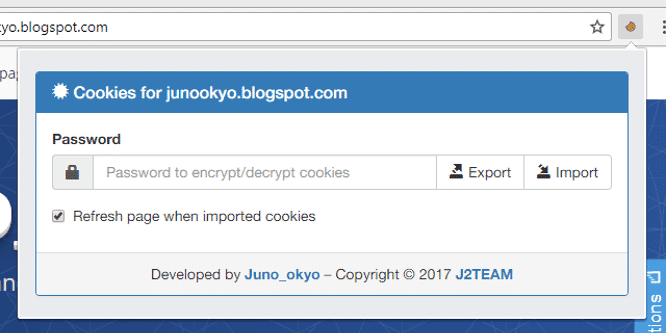 J2TEAM Cookies là gì? So sánh với Edit This Cookie