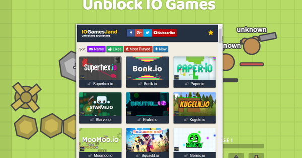 IO Games v0.1 - Best extensions for Firefox